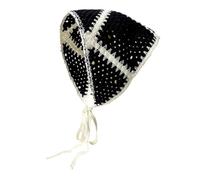 Diademas únicas para mujer, diseño de triángulo, de punto, con diseño de rayas, para el cabello, turbante y elástico, accesorios para el cabello