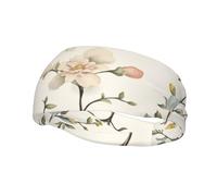 Diademas Vintage Flower1 para Mujer, Cintas Deportivas Antideslizantes para el Cabello, Idea