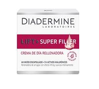 Diadermine Crema de Día Lift+ Super Rellenador, con Micro Cápuslas de Ácido Hialurónico, para Pieles Maduras, Acción Antiarrugas, 50 mililitros