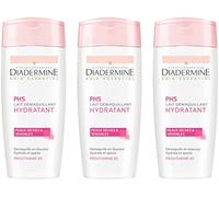 Diadermine - Crema desmaquillante hidratante - Juego de 3 unidades de 200 ml