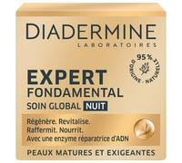 Diadermine - Expert Fondamental - Crème de Nuit - Anti-âge - Pot 50 ml