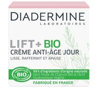 Diadermine Lift+ Crema de Día Bio, Anti Edad, Nutre e Hidrata la Piel, con Aceite de Semilla de Cannabis Bio & Hialurón Vegetal, 50ml