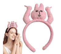 Diaditas divertidas para mujeres, diadema de conejos de conejo - Diadenta divertida con - Accesorio de vestuario de caricias para mujeres y niñas, accesorios para fotos para reuniones de cosplay