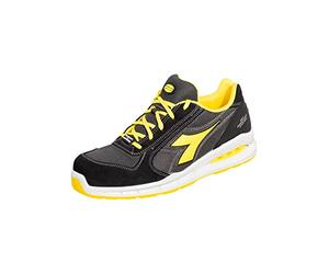 Diadora 1000960 Run Net AIRBOX Low S1P SRC, C8701 Windgrau Aluminio, Gris Viento, 43 EU