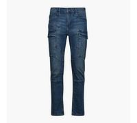 Diadora 702.177651 - Pantalón vaquero Stone Cargo Light, color azul y verde