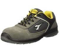 Diadora Blitz Low S1P SRC Unisex, Grigio Castello, 35 EU