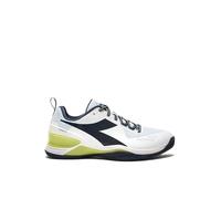 Diadora Blushield Torneo 2 Clay - Tenis para hombre, color blanco y azul, Blanco sucio, 47 EU