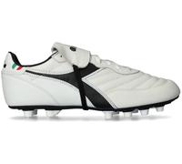 Diadora - Bota de fútbol Brasil Italy OG LT T MDPU FG, Unisex, White-Royal-Gold, 10 UK