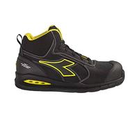 DIADORA Run Net AIRBOX Master Mid S3 SRC ESD, Botas Unisex Adulto, Black/Black, 44 EU