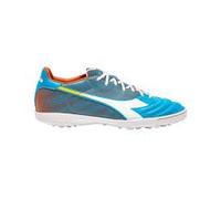 Diadora Brasil Elite Veloce GR LPU, Zapatillas de Fútbol Hombre, Blue Fluo/White/Orange, 45.5 EU, Blue Fluo White Orange, 45.5 EU