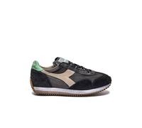 Diadora Equipe H Dirty Stone Wash EVO 201.174736_ Zapatillas Hombre Piel Negro, Negro, 40 UK