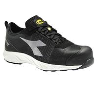 DIADORA Fly LITEBASE MATRYX Low S3 HRO SRC ESD, Zapatillas Unisex Adulto, Black/White, 44 EU