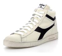 Diadora Game L High Waxed - Zapatillas de Deporte Unisex para Adultos, Blanco/Violeta Berry (C6210), 36 EU, White Violet Berry C6210, 36 EU