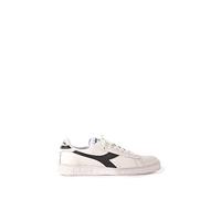 Diadora Game L Low Waxed, Sneakers, Unisex adulto, Blanco White Black Bw, 38 EU