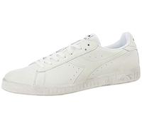 Diadora Game L Low Waxed, Sneakers, Unisex adulto, Blanco White White C6180, 43 EU