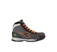 DIADORA Glove Tech HI Pro S3 Sra HRO ESD, Botas Hombre, Asphalt/Orange Fluo, 41 EU