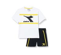 Diadora JB.Set SS Sport Art, Optical White, X-Small para Niños