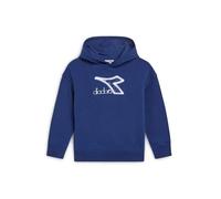 Diadora JB. Sudadera con Capucha con Logotipo, Turquesa, Medium Niños y niños