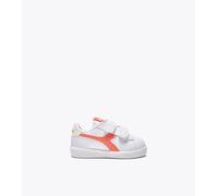 Diadora Juego P TD Girl, Zapatillas de Gimnasio Niñas, Fusion Coral White, 20.5 EU