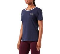 Diadora L.T-Shirt SS TWEENER, Navy clásico, X-Large para Mujer