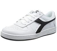 Diadora Magic Basket Low Icona, Zapatillas Unisex Adulto, Blanco y Negro, 46 EU