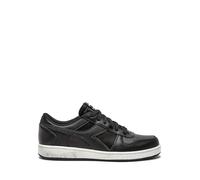Diadora Magic Basket Low Icona, Zapatillas de Gimnasio Unisex Adulto, Negro, 45 EU