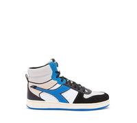 Diadora - Magic Basket Mid Twin, Zapatillas de Gimnasio, White/Royal/Black,