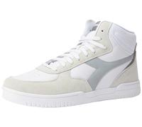 Diadora Men's Raptor High SL Gymnastics Shoe, White High Rise, 45 EU