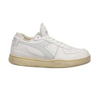Diadora Mi Basket - Zapatillas deportivas para hombre, con cordones, corte a fila, estilo casual, color blanco, Blanco, 36 EU