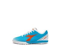 Diadora Pichichi 6 Tfr, Zapatillas de fútbol Hombre, Blue Fluo White Orange, 42 EU