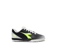 Diadora Pichichi 6 Tfr, Zapatillas de fútbol Hombre, Black Yellow Fluo DD White, 40 EU