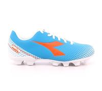 Diadora Pichichi 6 MD Jr, Zapatillas de fútbol, Blue Fluo White Orange, 38 EU