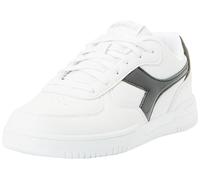 Diadora Raptor Low Moon Wn, Zapatillas de Gimnasio Mujer, Blanco y Negro, 42 EU