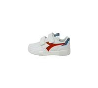 Diadora Raptor Low PS, Zapatillas de Gimnasio, Salsa Blanca Coronet Blue, 33 EU