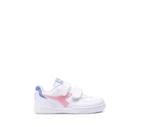Diadora Raptor Low PS, Zapatillas de Gimnasio, Wht Almond Blossom Hydrangea, 33.5 EU