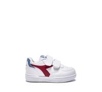 Diadora Raptor Low TD, Zapatillas de Gimnasio, Salsa Blanca Coronet Blue, 23.5 EU