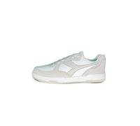 Diadora Raptor Low, Zapatillas de Gimnasio Unisex Adulto, Color Blanco, 44 EU