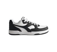 Diadora Raptor Low, Zapatillas de Gimnasio Unisex Adulto, Negro Blanco, 39 EU