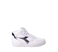Diadora Raptor Mid Crystal Wn, Zapatillas Mujer, Color Blanco, 41 EU