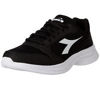 Diadora Robin 4, Zapatillas de Gimnasia para Hombre, Black/White (C7406), 44 EU, Black White C7406, 44 EU