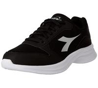 Diadora Robin 4W Zapatillas de Gimnasia para Mujer, Black/Silver/White, 39 EU, Negro Plateado y Blanco, 39 EU