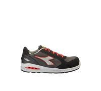 Diadora Utility Run Net AB Low S3S, calzado de seguridad unisex 39 EU female Gris Oscuro/Gris/Rojo