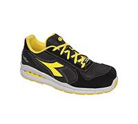 DIADORA Run Net AIRBOX Low S1P SRC, Zapatillas Deportivas Hombre, Black/Anthracite, 44 EU