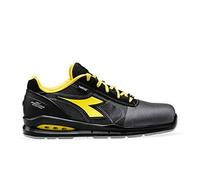 DIADORA Run Net AIRBOX MATRYX Low S1P SRC, Zapatillas Deportivas Hombre, Wind Gray/Black, 44 EU