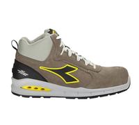 DIADORA Run Net AIRBOX Mid S3 SRC, Zapatillas Deportivas Hombre, Wind Gray/Wind Gray, 44 EU