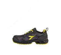 DIADORA Shark Stable Impact Low S3 SRC ESD, Zapatillas Unisex Adulto, Black/Gray, 39 EU