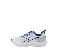 Diadora Snipe, Zapatillas de Gimnasio Hombre, White Silver DD Princess Blue, 40.5 EU