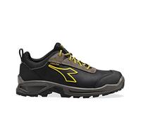 DIADORA Sport DIATEX Low S3 WR Ci SRC, Botas Hombre, Nero/Grigio Acciaio, 44 EU