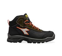 Diadora Sport Diatex Mid S3 Wr Ci Src, Botas Hombre, Negro Verde Rabia, 39 EU