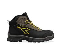 Diadora Sport Diatex Mid S3 Wr Ci Src, Botas Hombre, Nero Grigio Acciaio, 42 EU